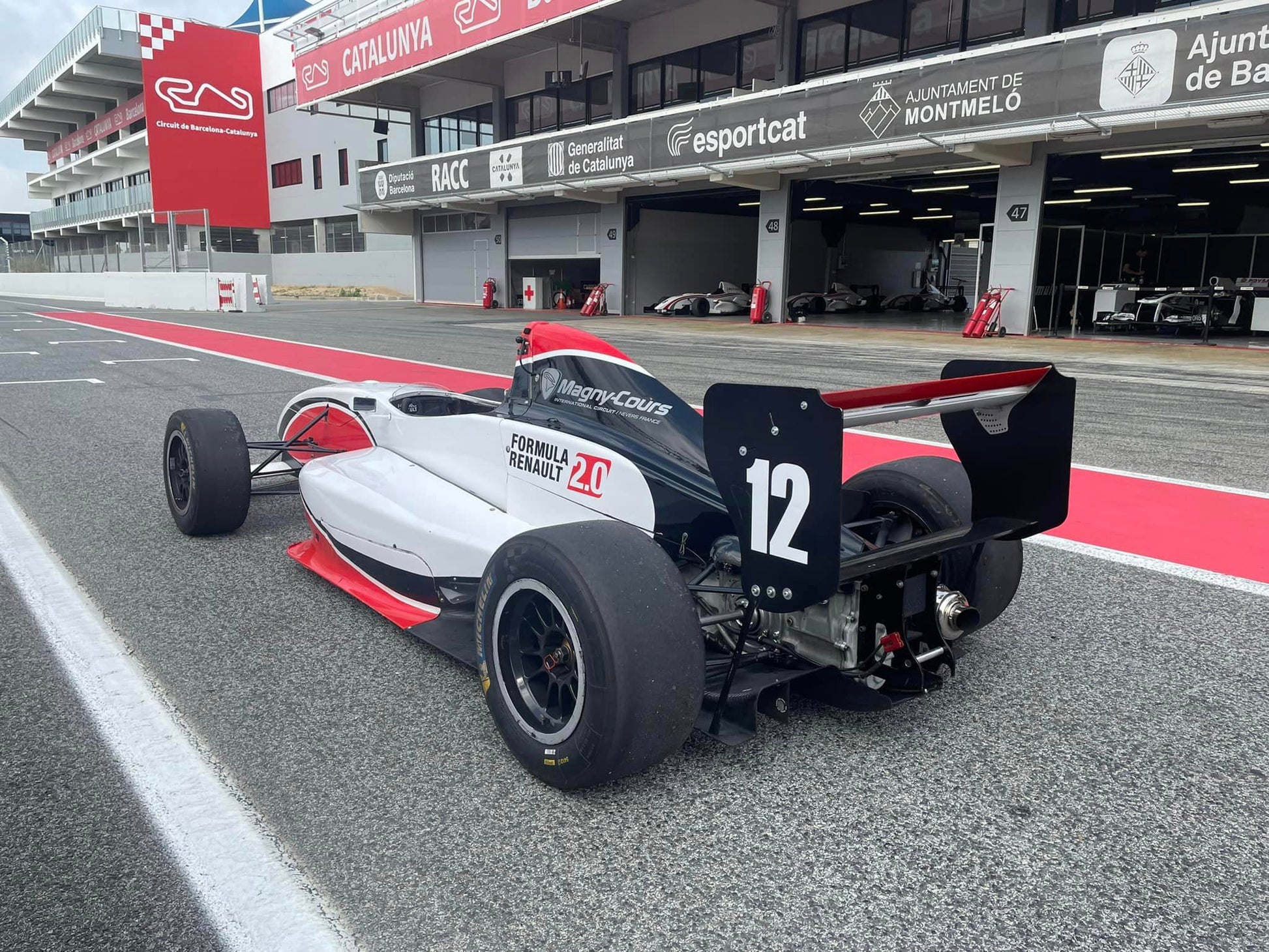 Stage de pilotage Formule Renault 2.0 sur le Circuit de Barcelona-Catalunuya en Espagne
