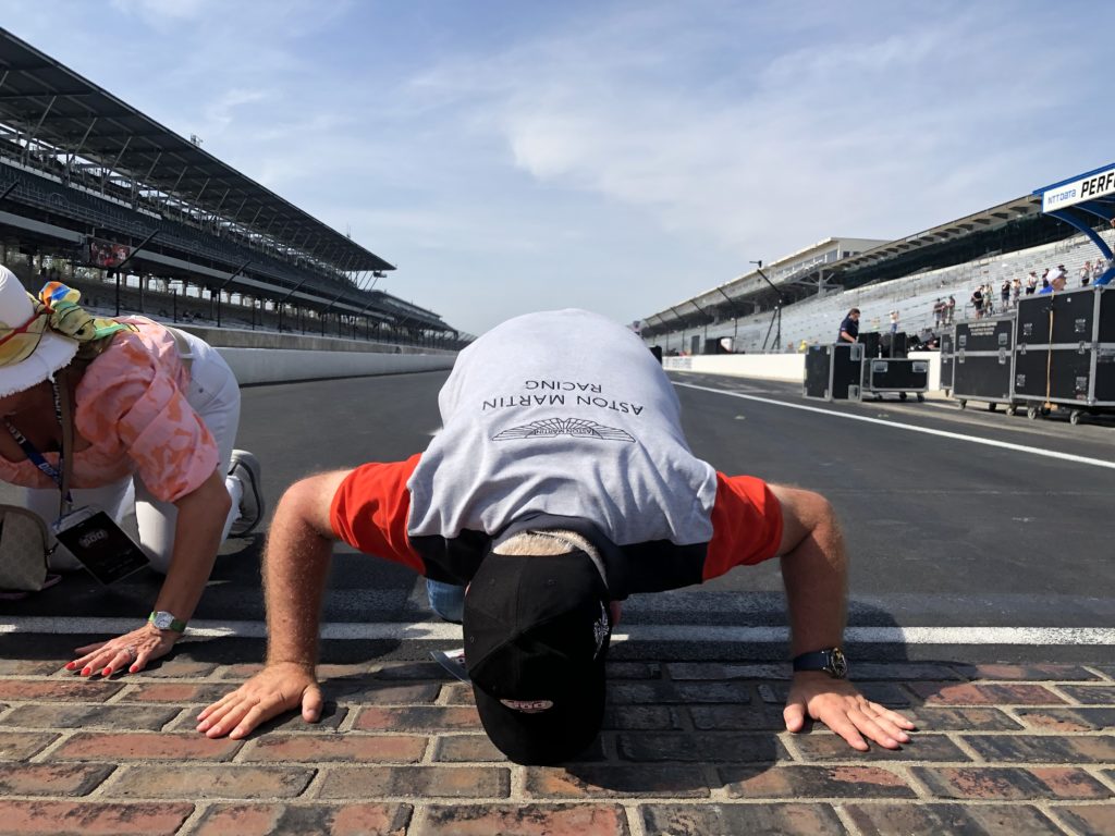 Indianapolis 500 Kiss the bricks ! Cela s'est fait !