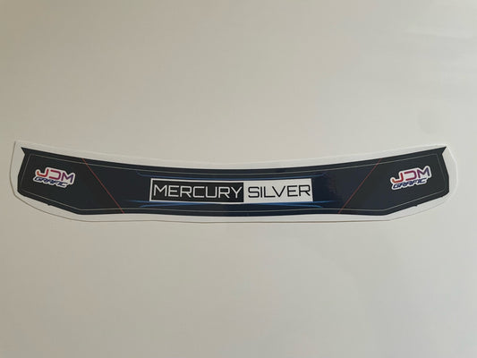 Bandeau visière Mercury Silver casque FIA
