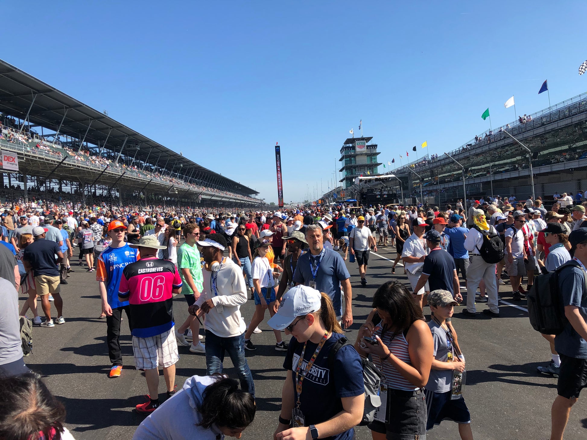500 Miles d'Indianapolis race day