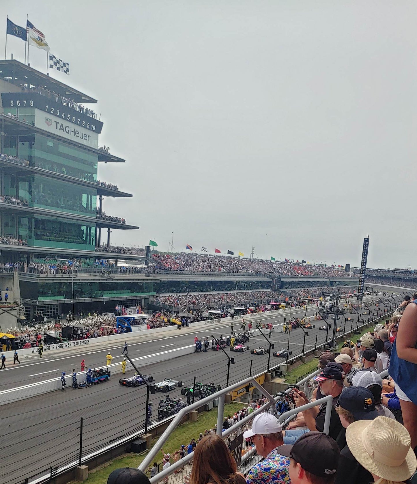 Indy 500 starting grid