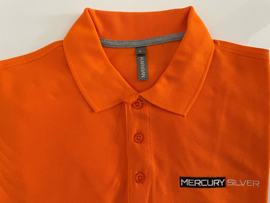 Polo Mercury Silver (orange) - Homme