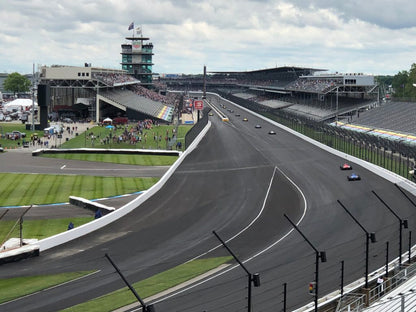 Indianapolis 500 ! Vendredi, c'est le Carb Day ! Premier contact avec le circuit.