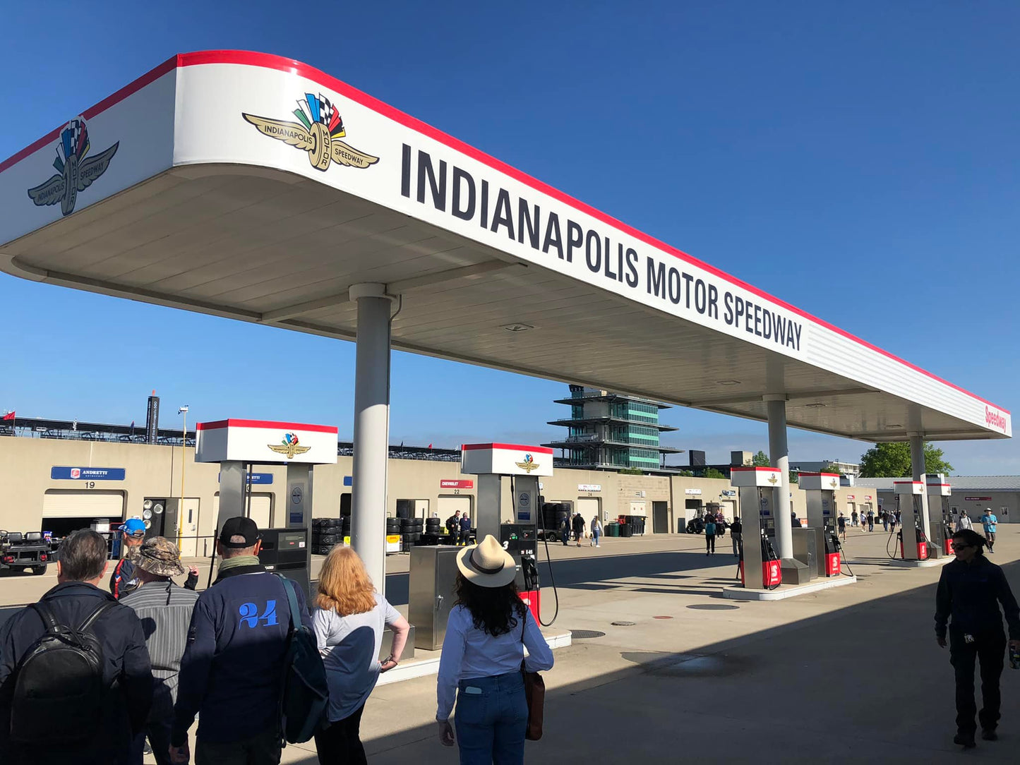 Indianapolis 500, un grand moment : la visite de la Garage Area de l'IMS !