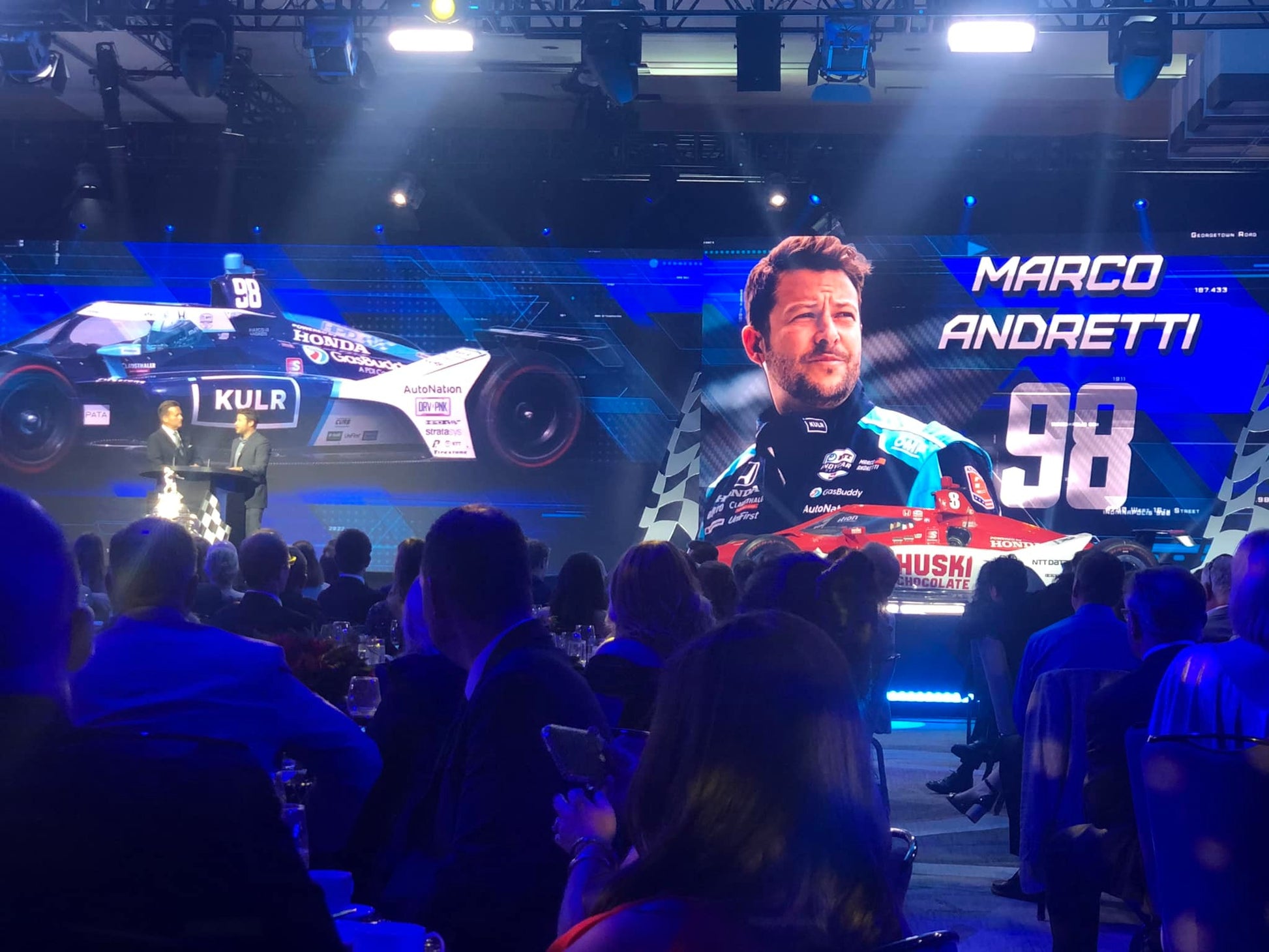 Indianapolis 500 Marco Andretti lors de la Victory Celebration 2022